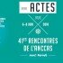 Les ACTES des 41es Rencontres de Saint-Rapha&euml;l